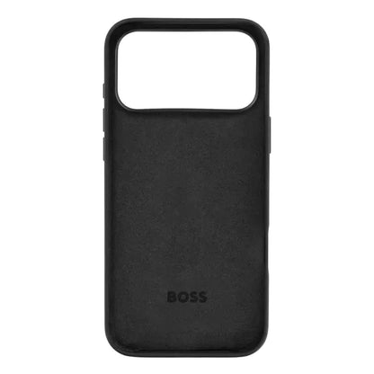HUGO BOSS, Handyhülle Edge iPhone 17 Pro Max, Black