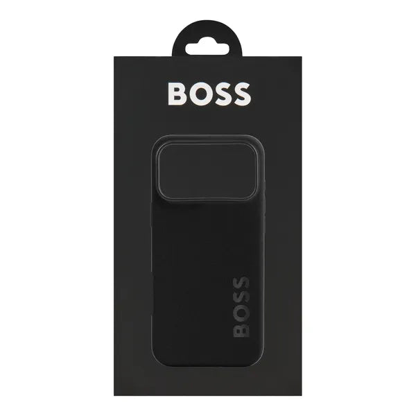 HUGO BOSS, Handyhülle Edge iPhone 17 Pro Max, Black