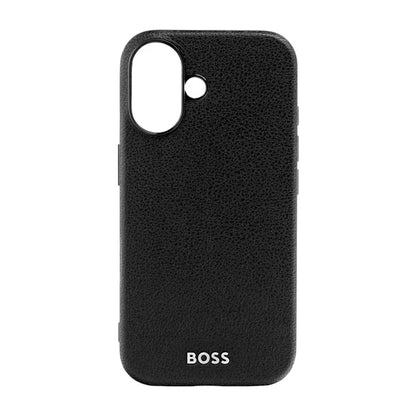 HUGO BOSS Phone Case Edge iPhone 16, black