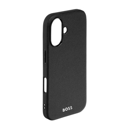 HUGO BOSS Phone Case Edge iPhone 16, black