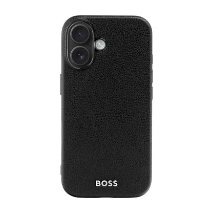 HUGO BOSS Phone Case Edge iPhone 16, black