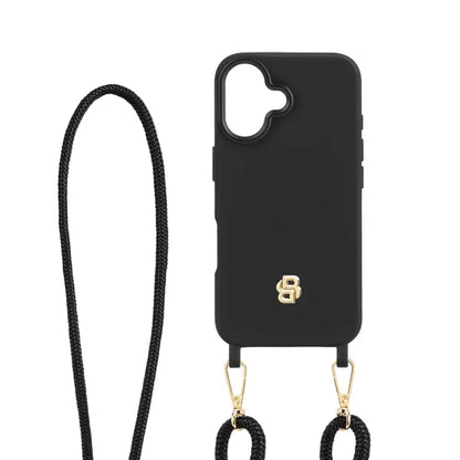 HUGO BOSS, Handyhülle Double B iPhone 17, Black & Gold