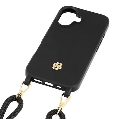 HUGO BOSS, Handyhülle Double B iPhone 17, Black & Gold