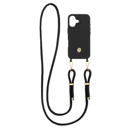 HUGO BOSS, Handyhülle Double B iPhone 17, Black & Gold