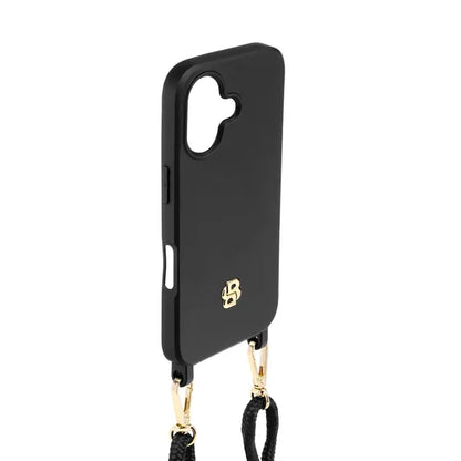 HUGO BOSS, Handyhülle Double B iPhone 17, Black & Gold