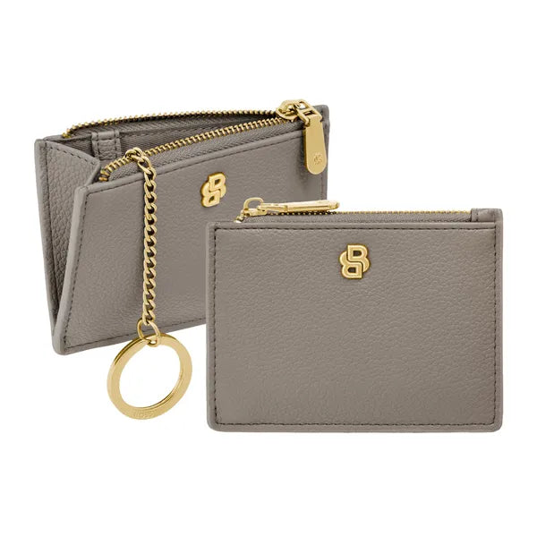 HUGO BOSS, Kartenhalter Signature Lady, Taupe