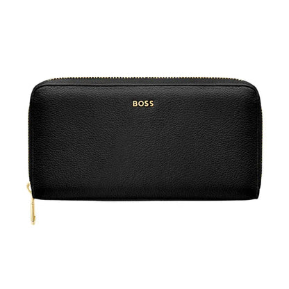 HUGO BOSS, Brieftasche, Signature Lady, Black