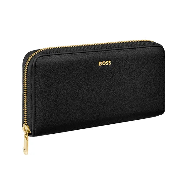 HUGO BOSS, Brieftasche, Signature Lady, Black