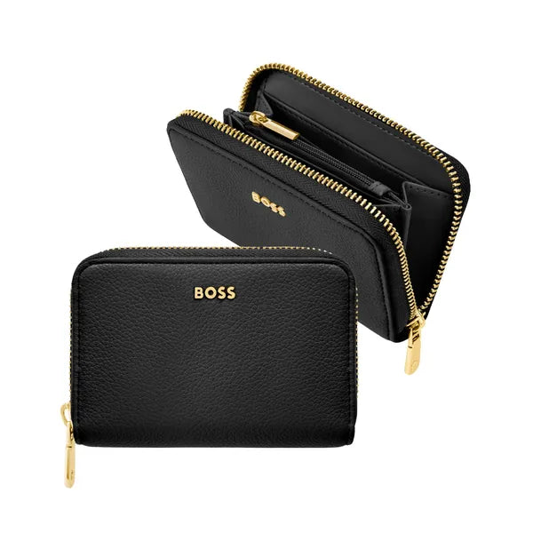 HUGO BOSS Brieftasche & Geldbörse, Signature Lady, Black