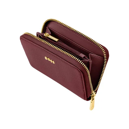 HUGO BOSS Brieftasche & Geldbörse, Signature Lady, Burgundy