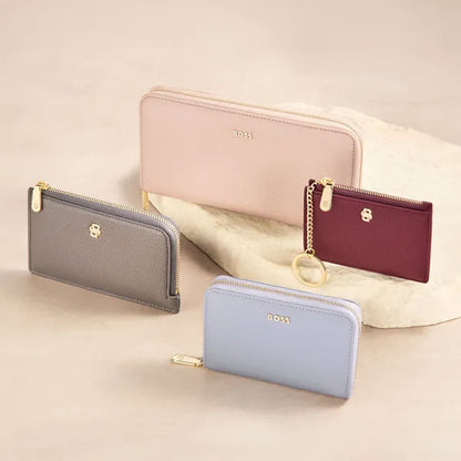 HUGO BOSS Brieftasche & Geldbörse, Signature Lady, Lilac