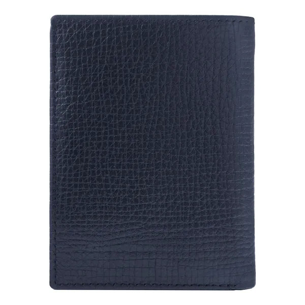 HUGO BOSS, Doppelkartenhalter, Grid, Navy