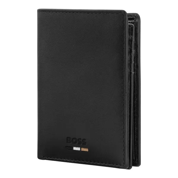 HUGO BOSS, Kartenetui mit Umschlag, Emblematic, Black