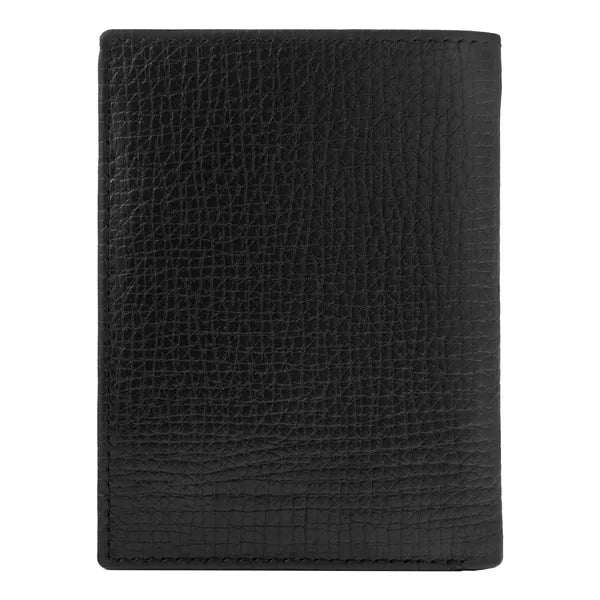 Porte-cartes HUGO BOSS Double B Saffiano, bronze