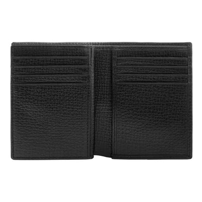 Porte-cartes HUGO BOSS Double B Saffiano, bronze