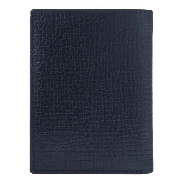 HUGO BOSS, Kartenetui mit Umschlag, Grid, Navy