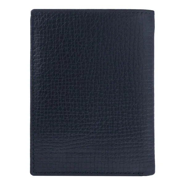 HUGO BOSS, Kartenetui mit Umschlag, Grid, Navy