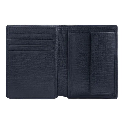 HUGO BOSS, Kartenetui mit Umschlag, Grid, Navy
