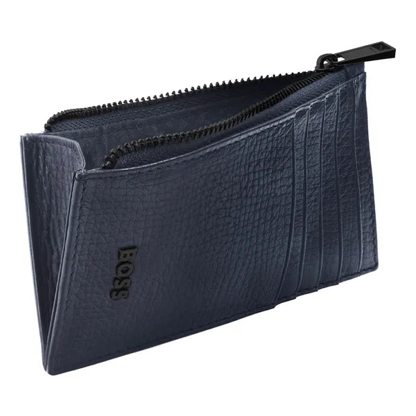 HUGO BOSS, Kartenhalter Grid, Navy