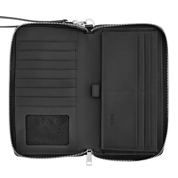 HUGO BOSS, Brieftasche, Emblematic, Black