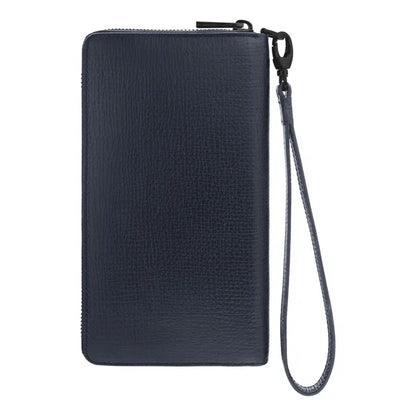 Porte-cartes HUGO BOSS Double B Saffiano, bronze