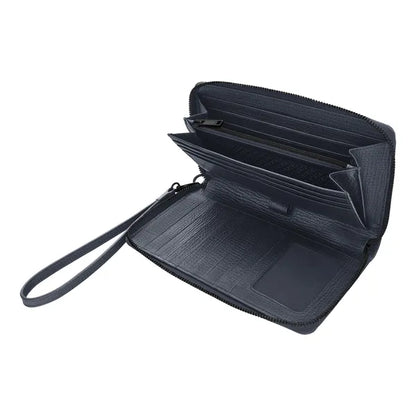 Porte-cartes HUGO BOSS Double B Saffiano, bronze