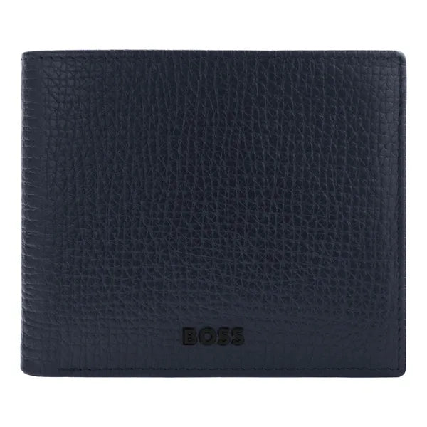 HUGO BOSS, Brieftasche & geldbörse, Grid, Navy