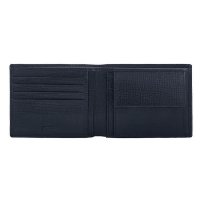 HUGO BOSS, Brieftasche & geldbörse, Grid, Navy