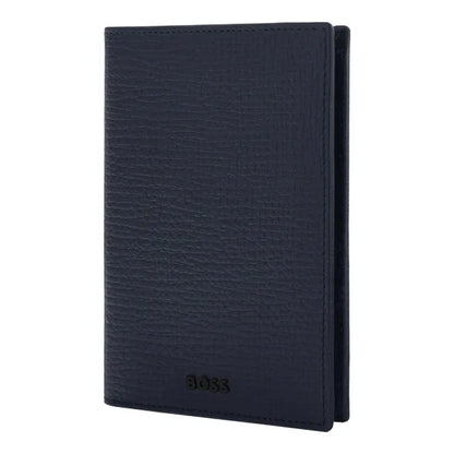 Porte-cartes HUGO BOSS Double B Saffiano, bronze