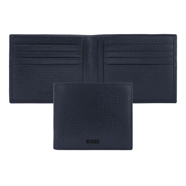 HUGO BOSS, Brieftasche, Grid, Navy
