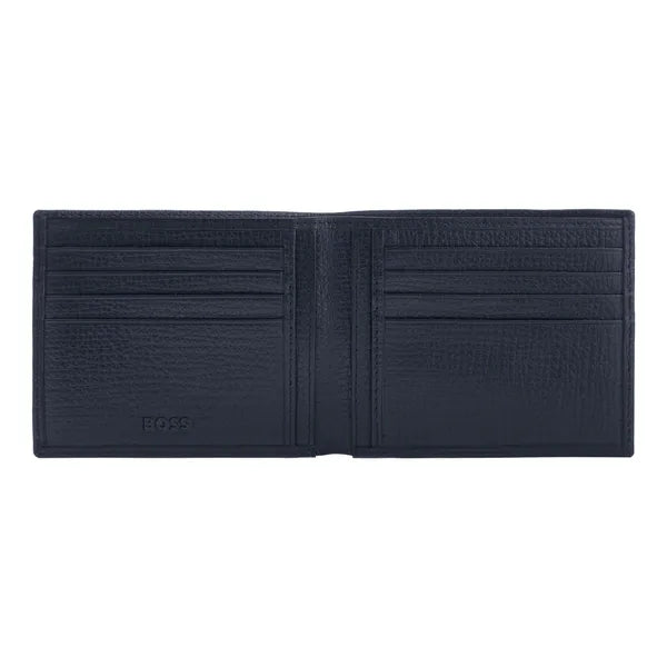 HUGO BOSS, Brieftasche, Grid, Navy