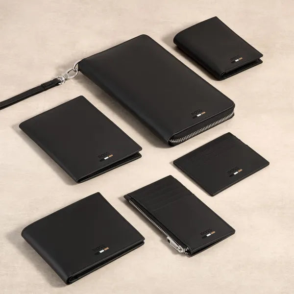Portefeuille et porte-monnaie HUGO BOSS, Iconic Black