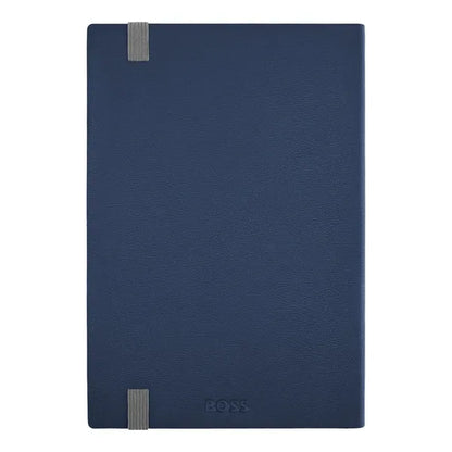 HUGO BOSS, A5 Notizbuch Varsity, Navy, Lined