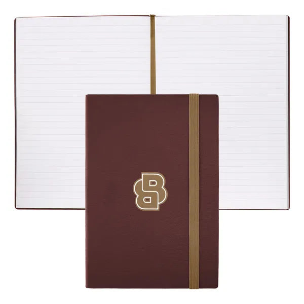 HUGO BOSS Stylo bille, carnet A5 Loop A5, argent