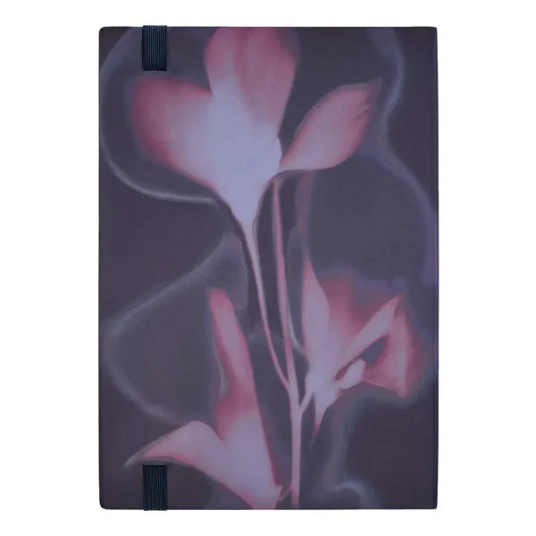 HUGO BOSS, Notizbuch, A5, Holographic Flower, Navy