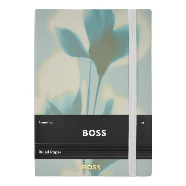 HUGO BOSS, carnet, A5, noir