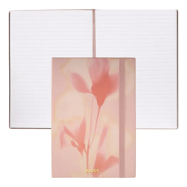 HUGO BOSS, carnet, A5, noir