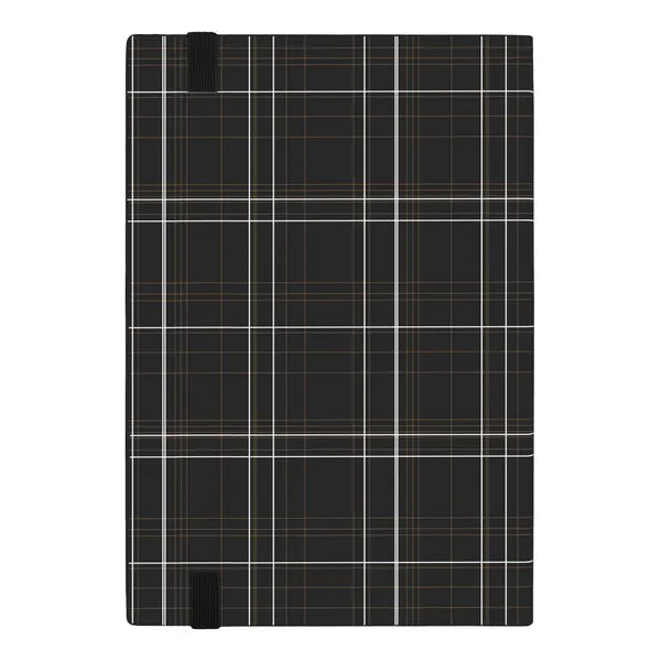 HUGO BOSS, Notizbuch, A5, Checkered, Black