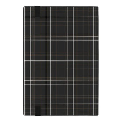 HUGO BOSS, Notizbuch, A5, Checkered, Black