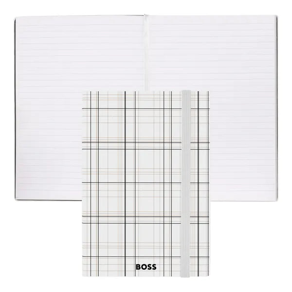 HUGO BOSS, carnet, A5, noir