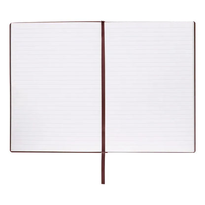 HUGO BOSS, A5 Notizbuch Checkered, Burgundy, Lined