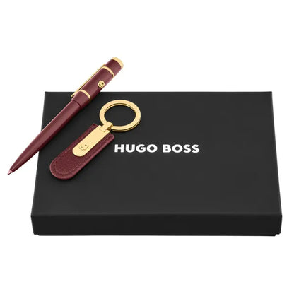 Stylo roller HUGO BOSS, stylo à bille Grid noir