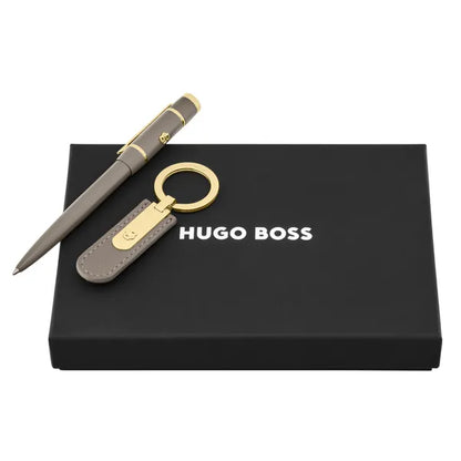 Stylo roller HUGO BOSS, stylo à bille Grid noir