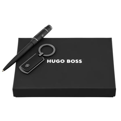Stylo roller HUGO BOSS, stylo à bille Grid noir