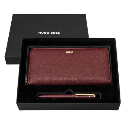 Stylo roller HUGO BOSS, stylo à bille Grid noir