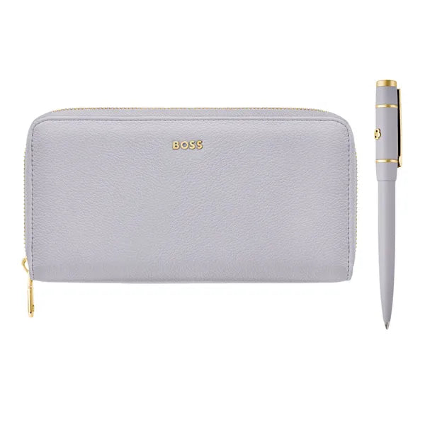Stylo roller HUGO BOSS, stylo à bille Grid noir