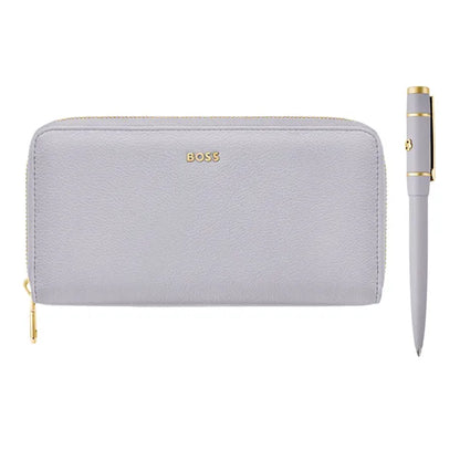 Stylo roller HUGO BOSS, stylo à bille Grid noir