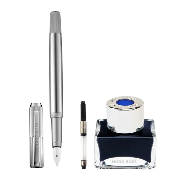 Stylo roller HUGO BOSS, stylo à bille Grid noir