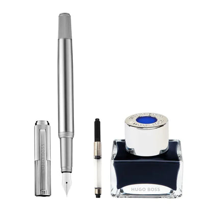 Stylo roller HUGO BOSS, stylo à bille Grid noir