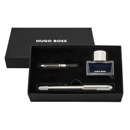 Stylo roller HUGO BOSS, stylo à bille Grid noir